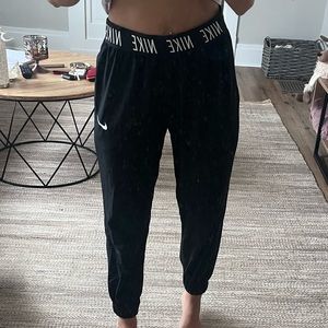 Black Nike Dri-Fit Joggers Size Small